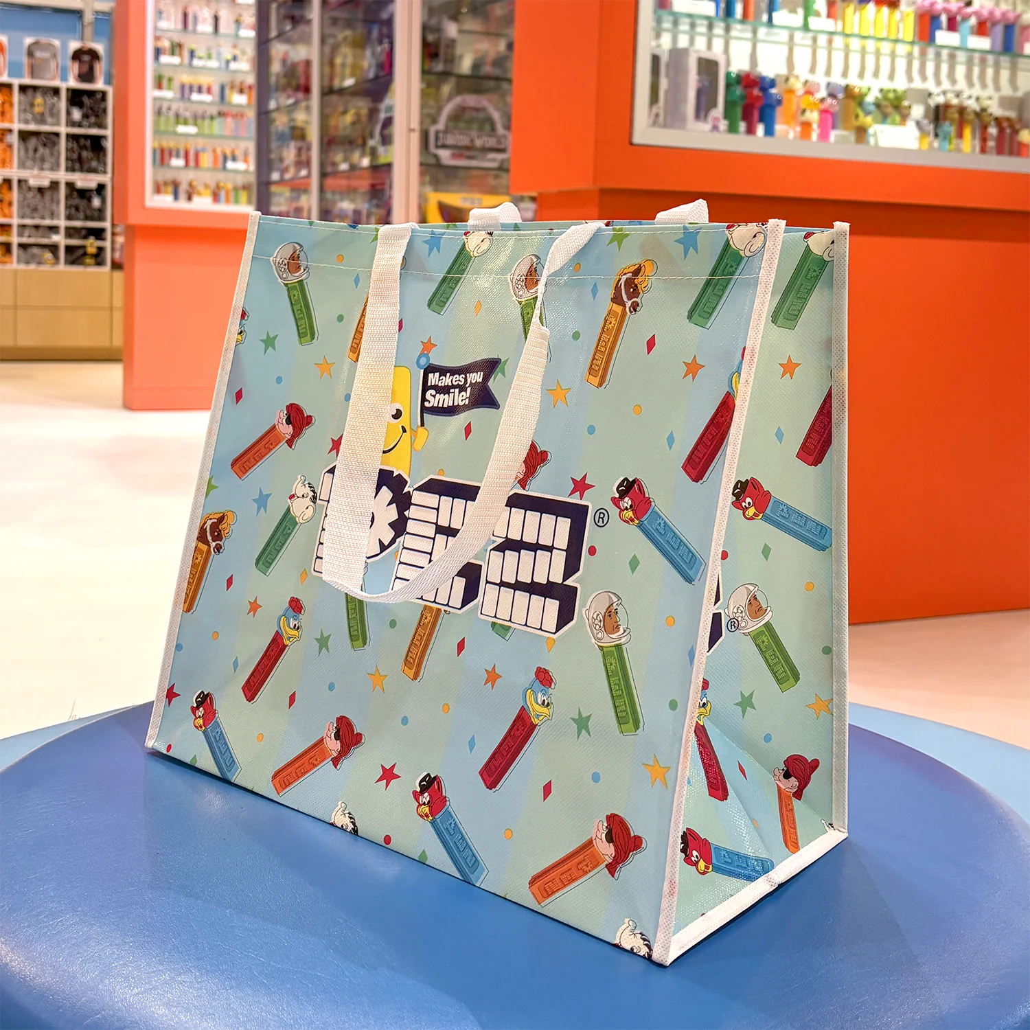 PEZ Recycle Shopping Tote Bag Favorites Design - Image 3